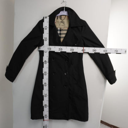 Women's Coat Burberry. Black. S. Used. Good