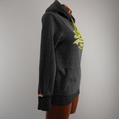 Women's Hoodie Superdry. Grey. M. Used. Good