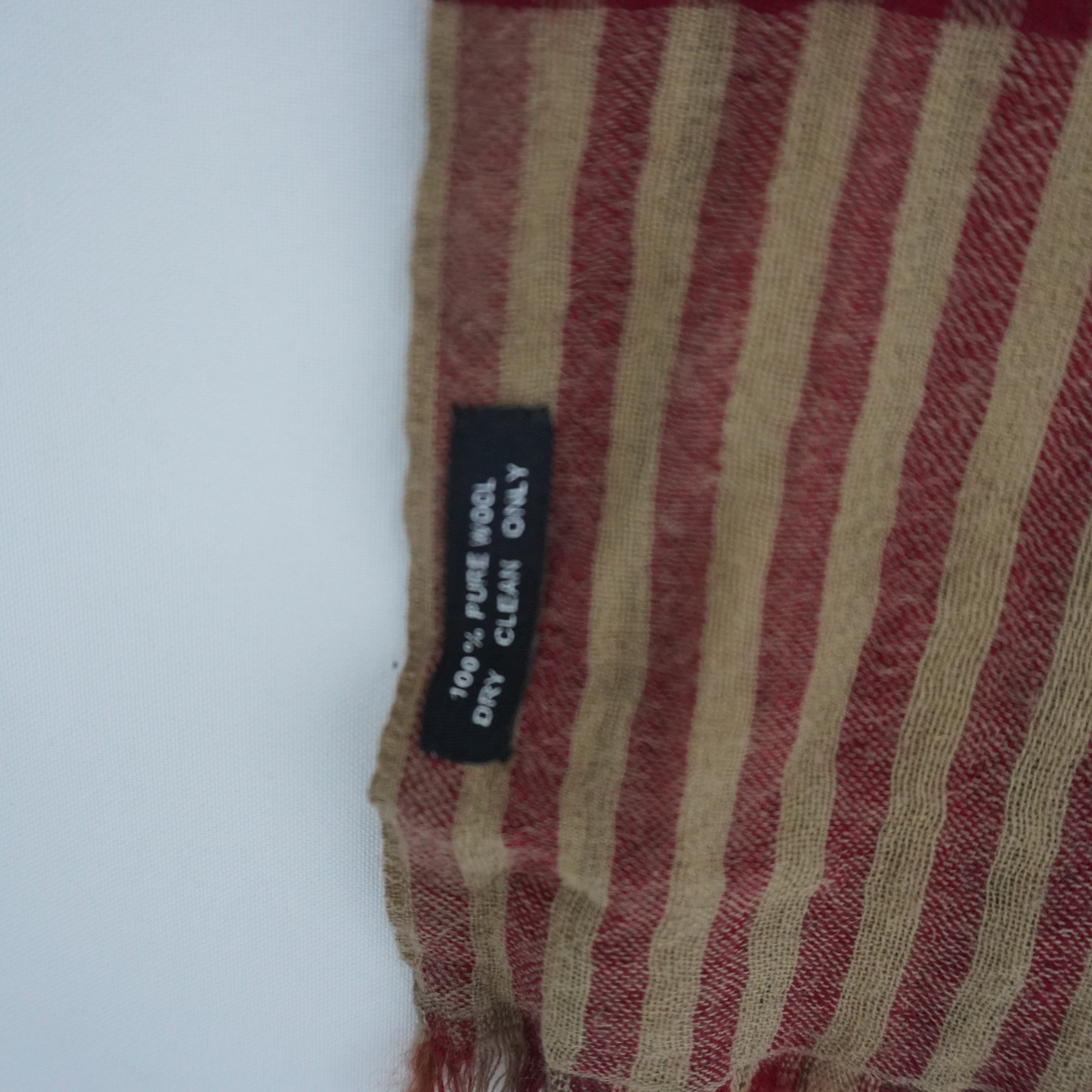 Pre-owned Women's Brown Scarf by Sin Marka - Size 50x190, Very Good Condition