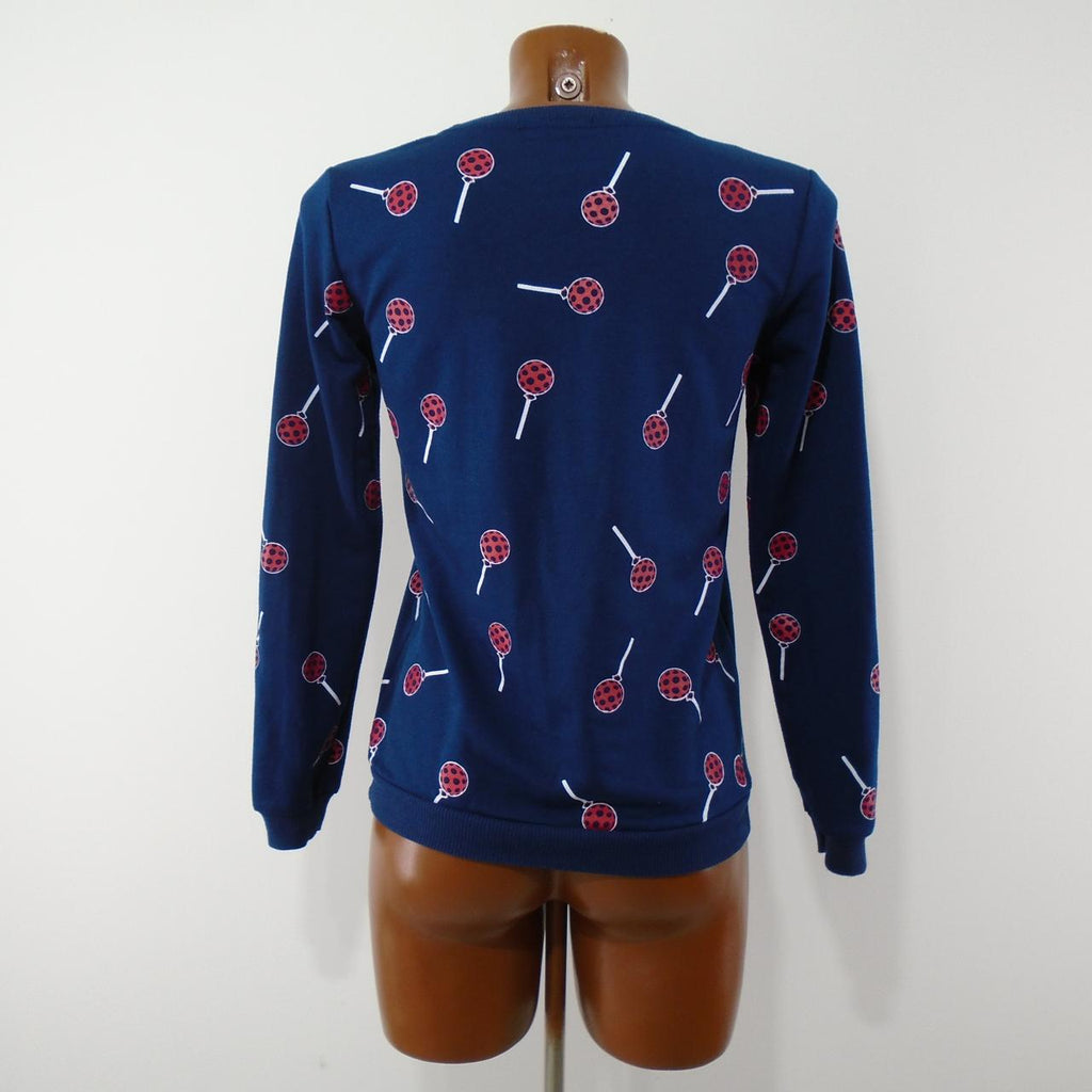 Women's Sweatshirt Sweet Poison. Dark blue. S. Used. Good