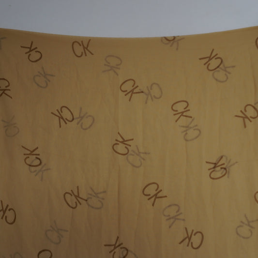 Pre-owned Women's Calvin Klein Scarf - Beige, 55x180