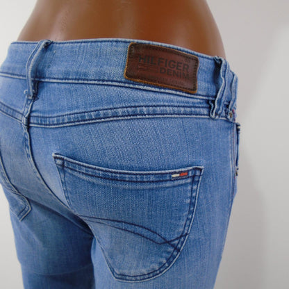 Jeans pour femmes Tommy Hilfiger.  Bleu.  XS.  Utilisé.  Bien