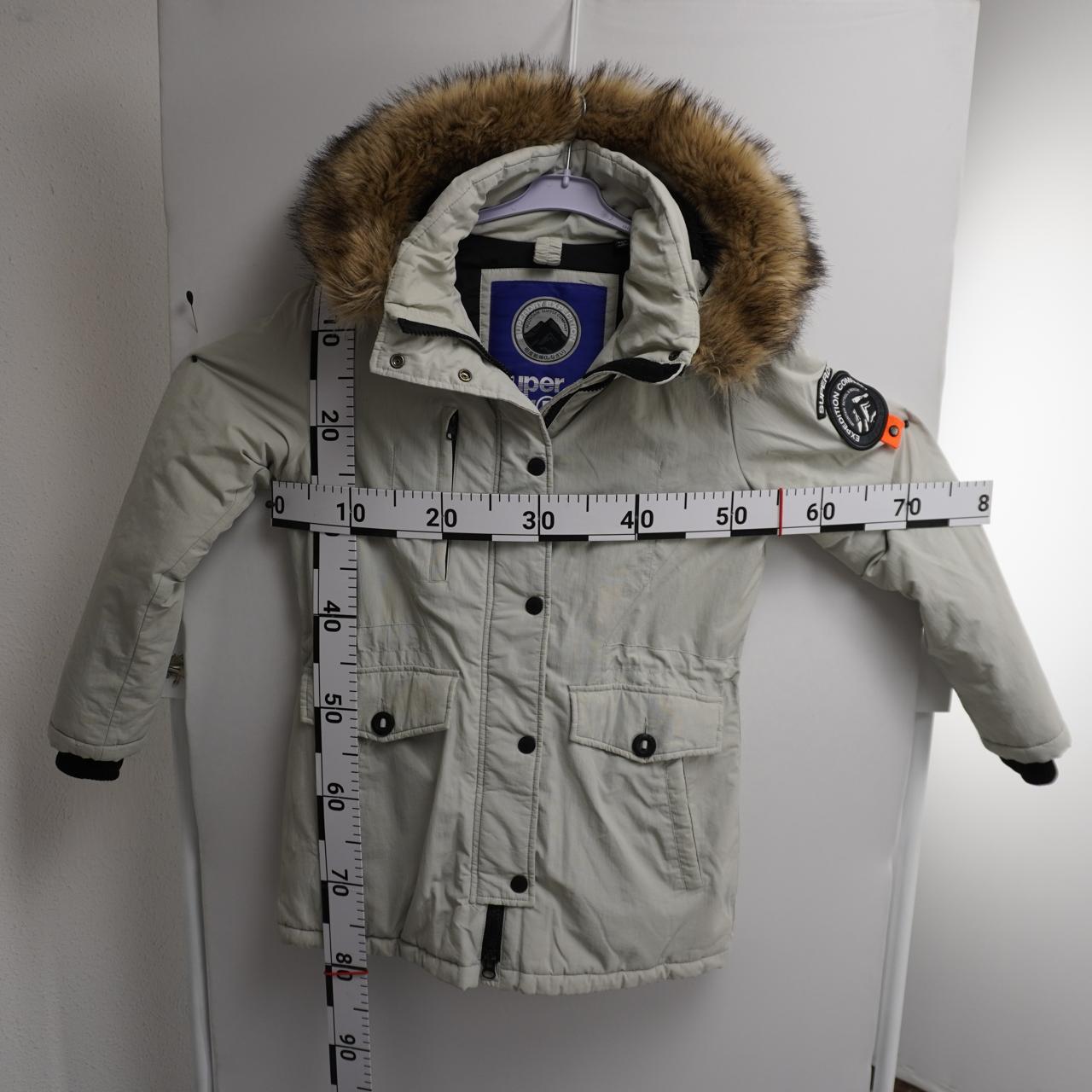 Women's Parka Superdry. Grey. L. Used. Good