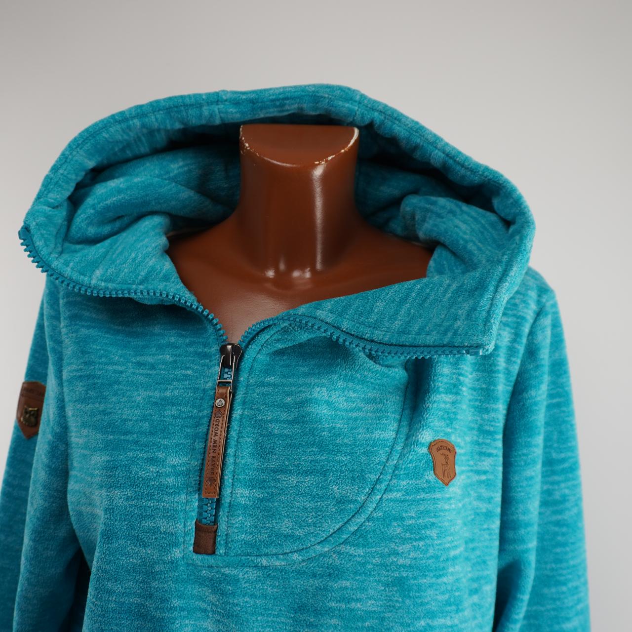 Women's Hoodie Naketano. Blue. XL. Used. Good