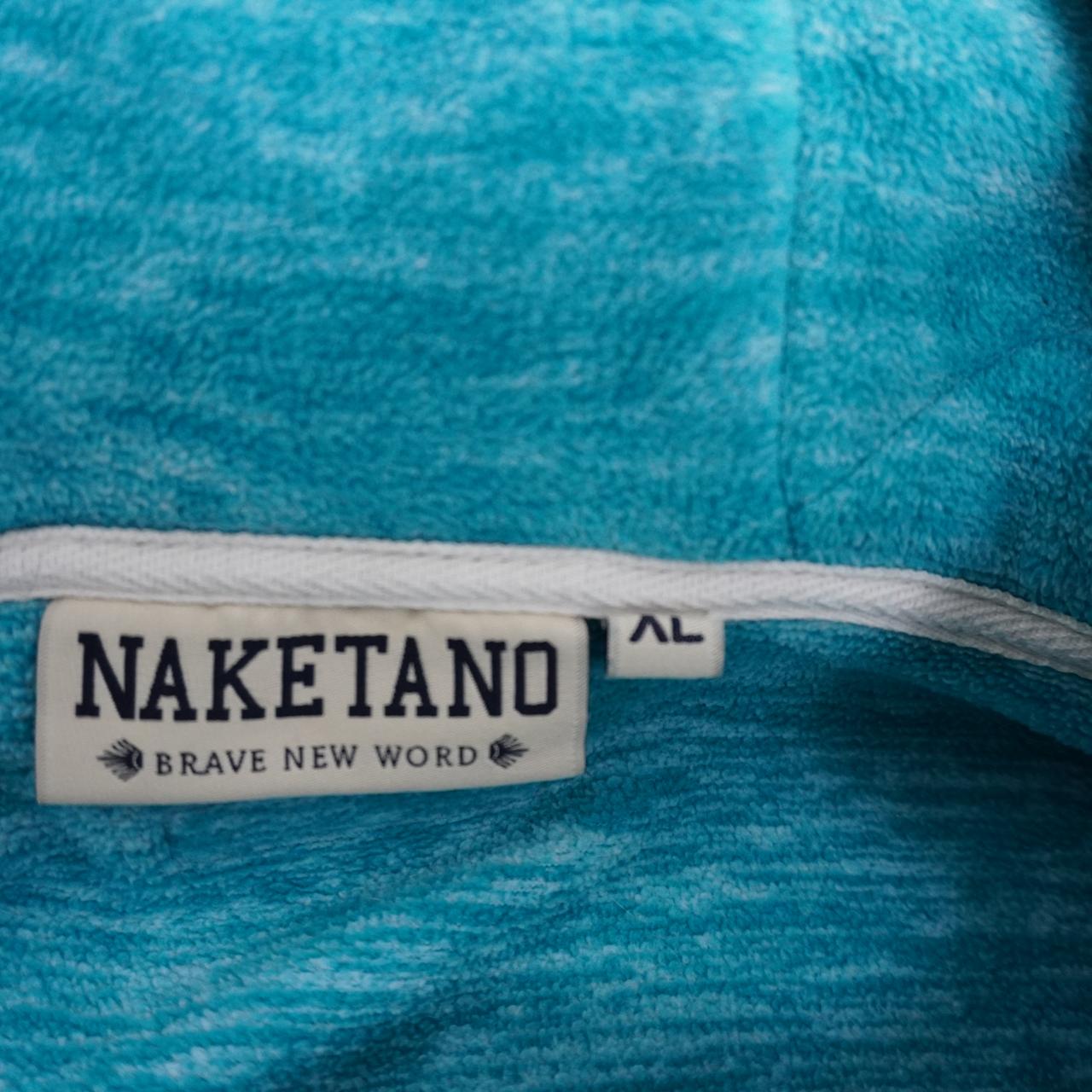 Women's Hoodie Naketano. Blue. XL. Used. Good