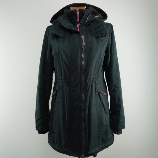 Women's Parka Superdry. Dark blue. M. Used. Good