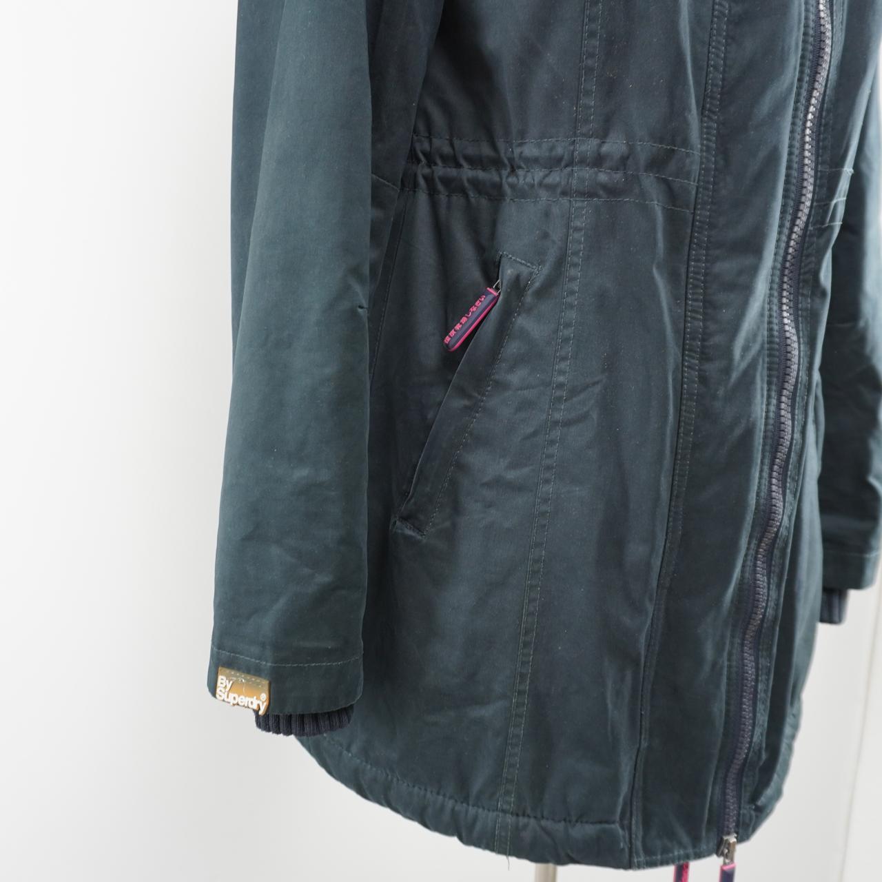 Women's Parka Superdry. Dark blue. M. Used. Good