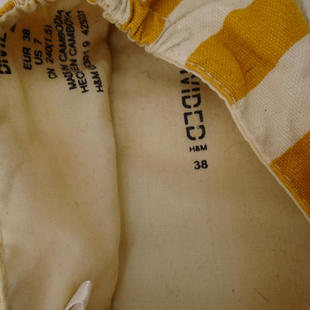 Bailarinas de mujer H&amp;M. Multicolor. Talla 38. Usadas. Satisfactorias