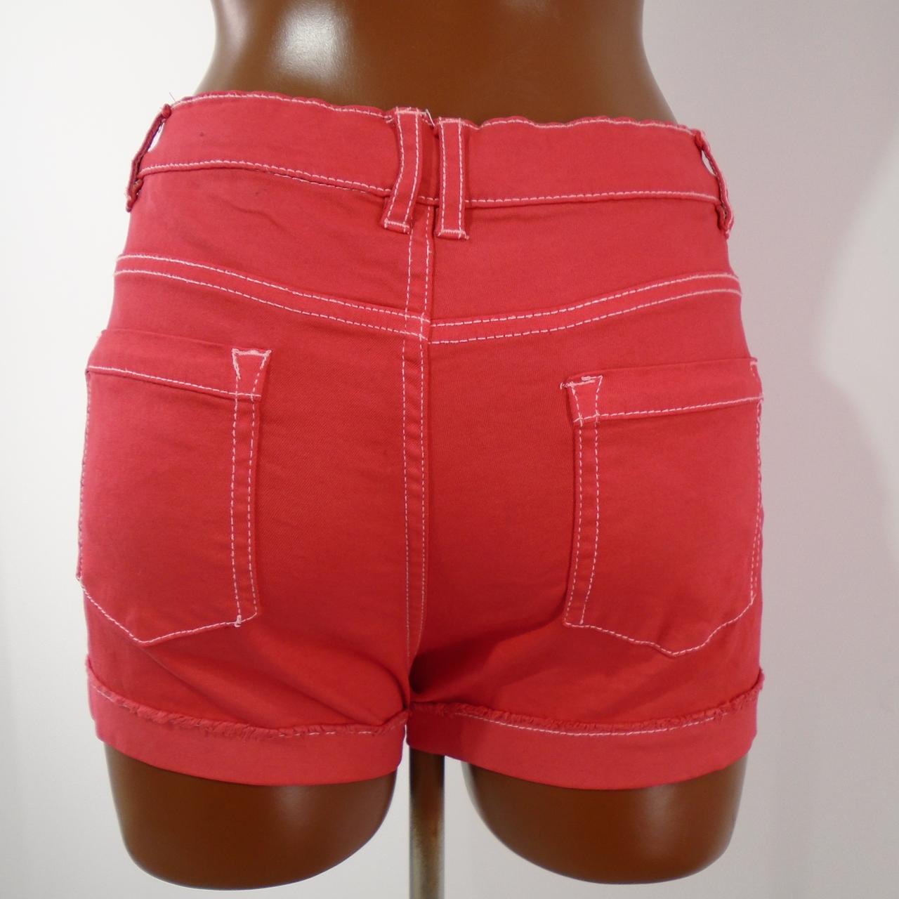 Women's Shorts Denim. Red. S. Used. Good
