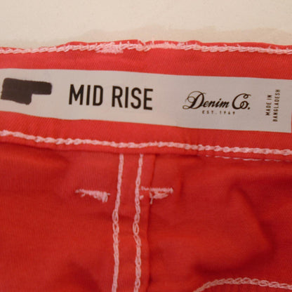 Women's Shorts Denim. Red. S. Used. Good