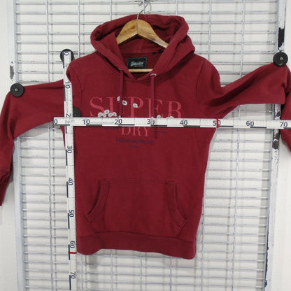 Sudadera SUPERDRY Mujer (40 - Rojo)