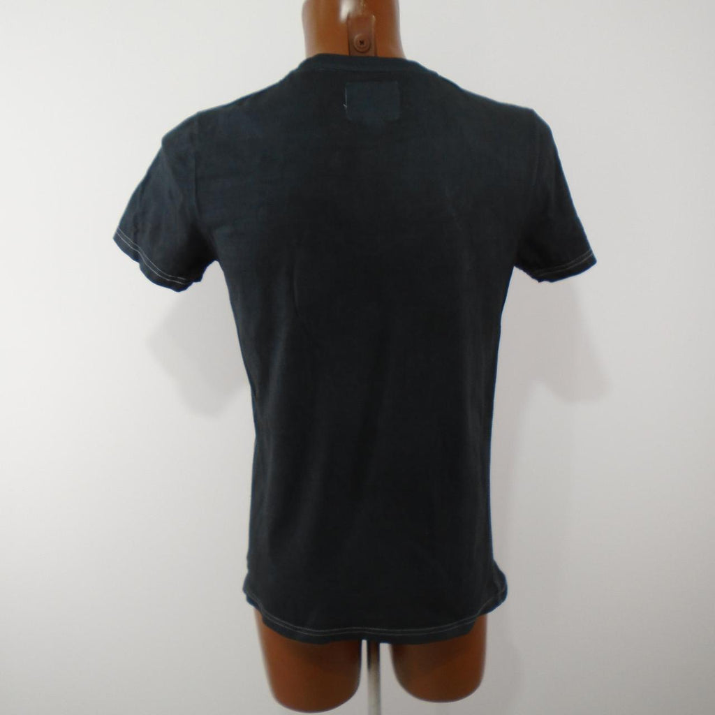 T-shirt Homme Superdry.  Le noir.  M. Utilisé.  Satisfaisant