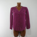 Chemisier Tommy Hilfiger pour femme. Bordeaux. XS. Occasion. Bon état.