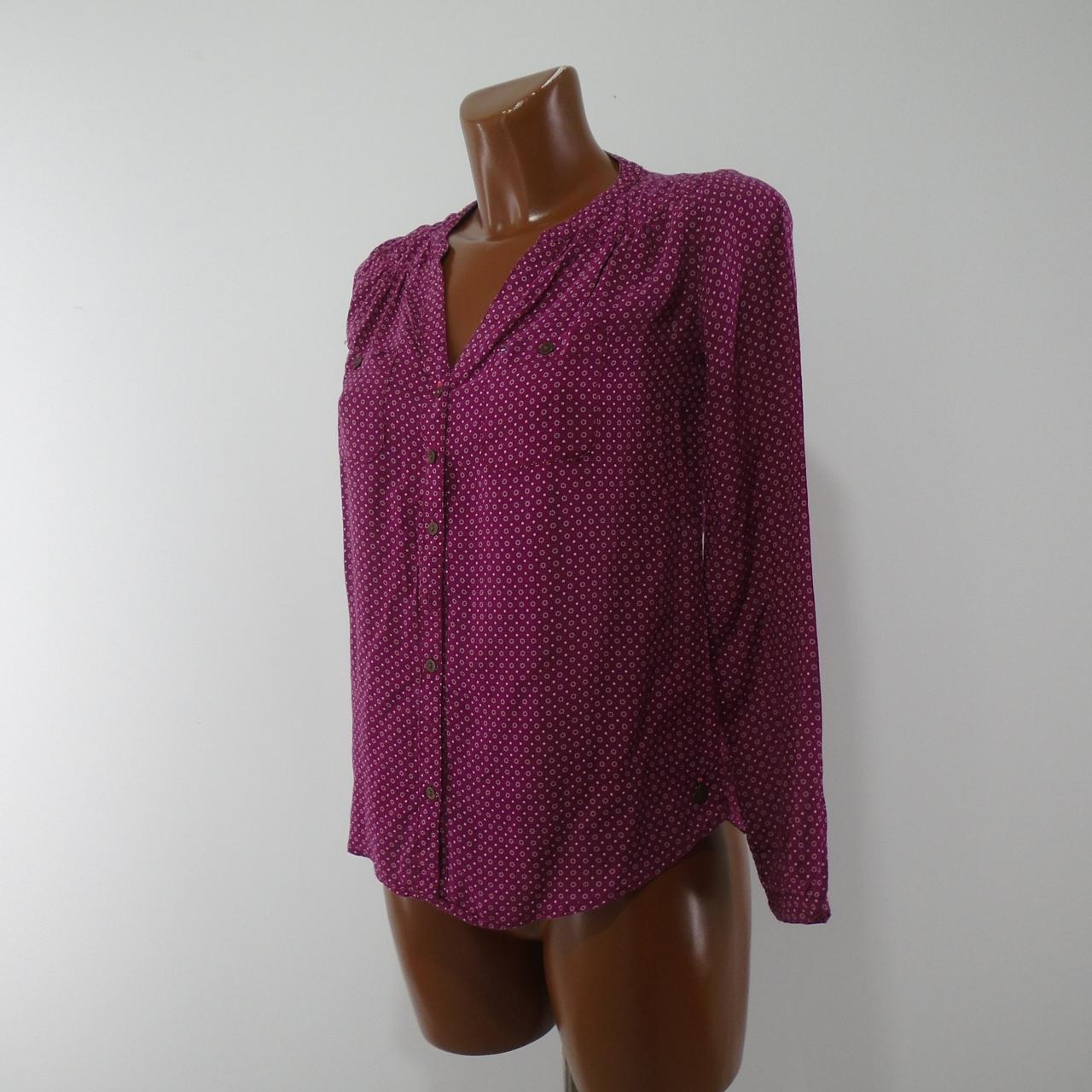 Women's Blouse Tommy Hilfiger. Bordeaux. XS. Used. Good
