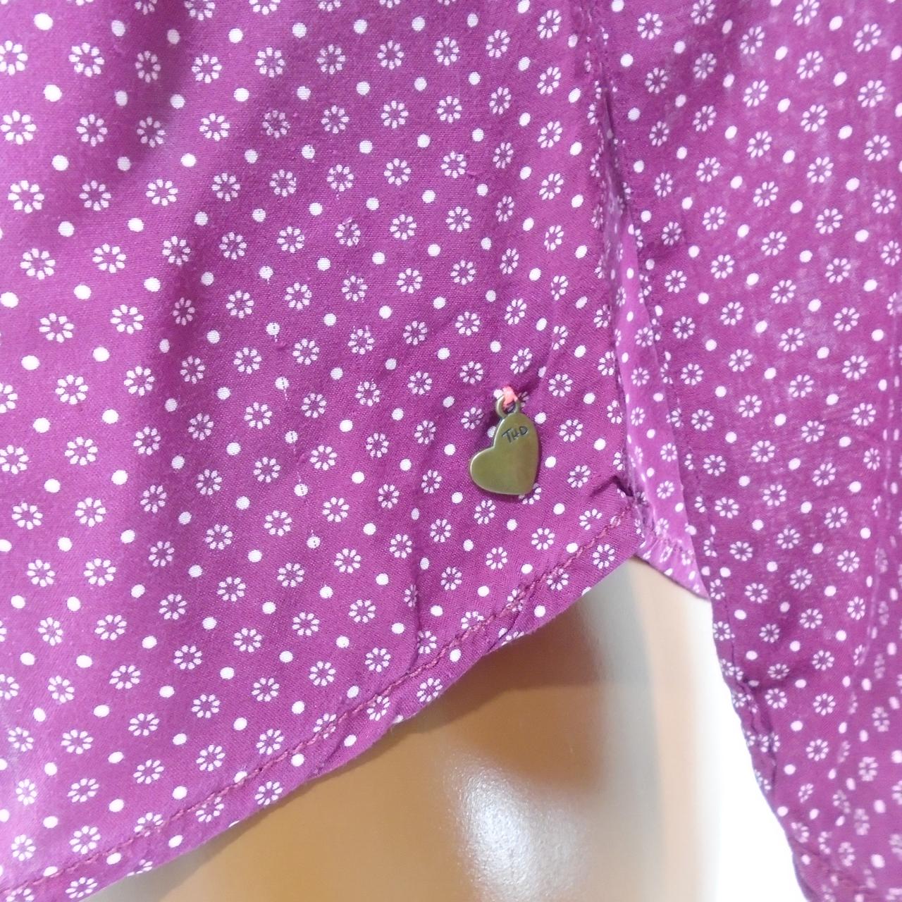 Women's Blouse Tommy Hilfiger. Bordeaux. XS. Used. Good