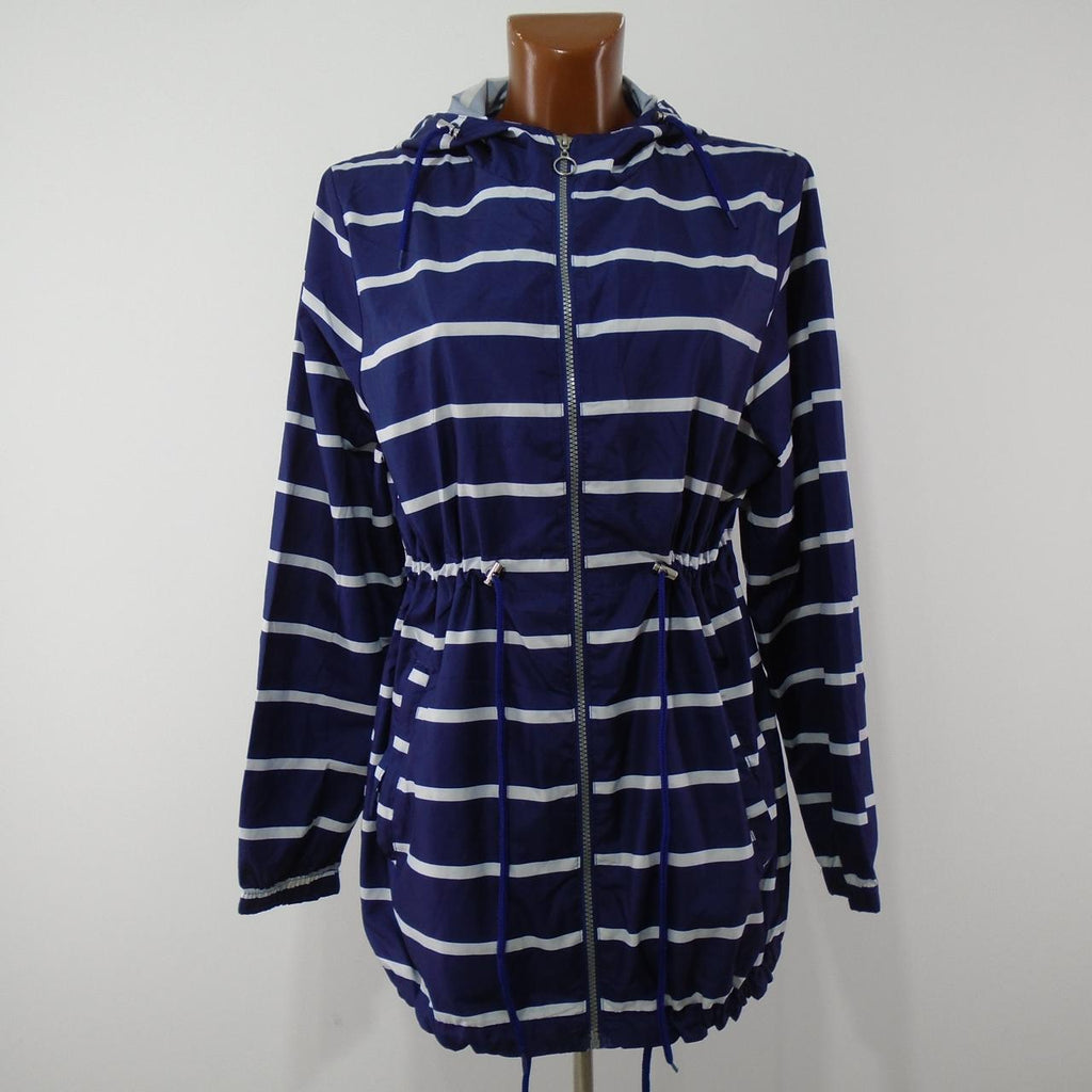 Parka tipo chaqueta para mujer. Azul oscuro. M. Usado. Bien