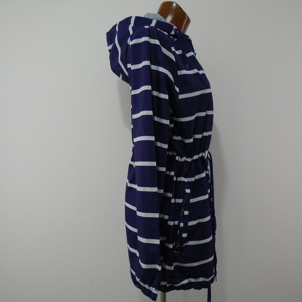 Parka tipo chaqueta para mujer. Azul oscuro. M. Usado. Bien