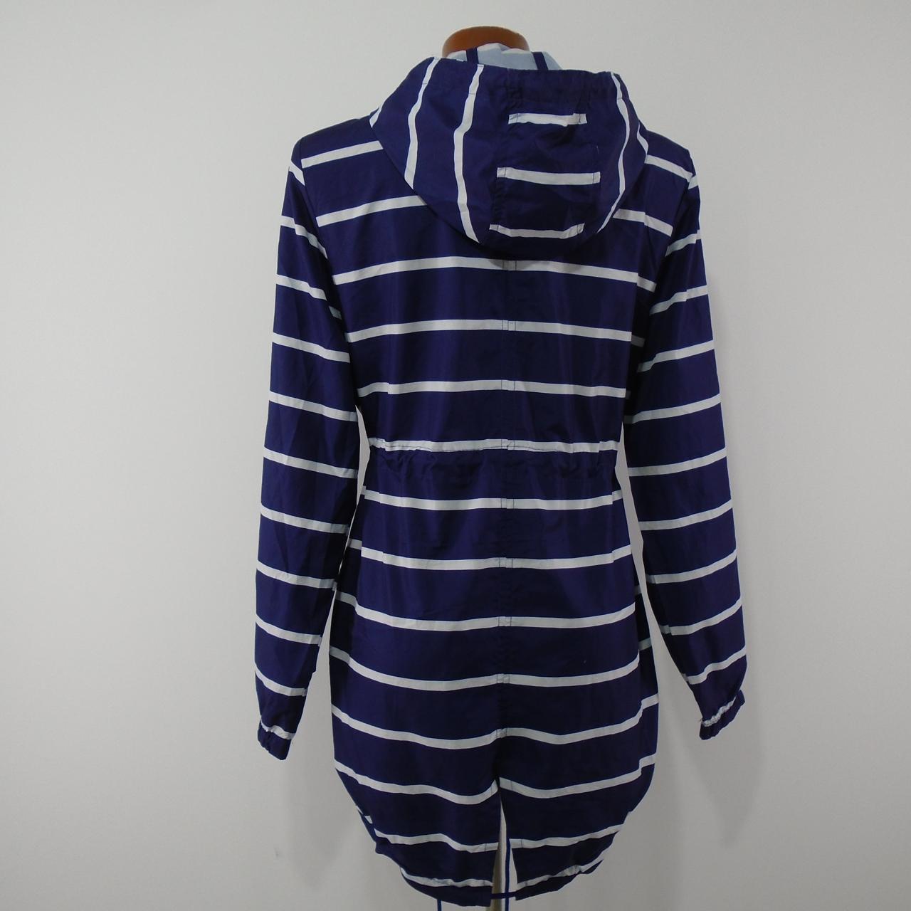 Parka tipo chaqueta para mujer. Azul oscuro. M. Usado. Bien