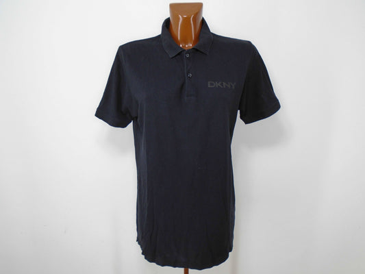 Men's Polo Shirt DKNY. Color: Black. Size: M. Condition: Used.(Very good condition). | 11820383