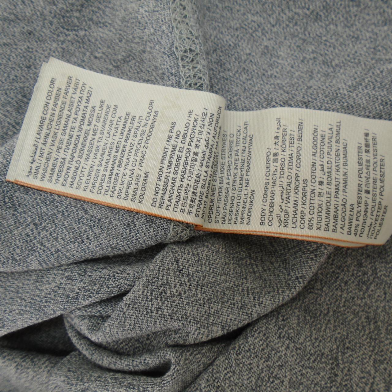 Camiseta Hombre Superdry Vintage. Gris. XS. Usado. Bien