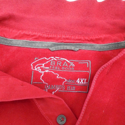 Men's Polo Brax. Red. XXXXL. Used. Good