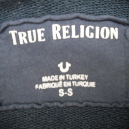 Sudadera con capucha para hombre True Religion. Gris. S. Usado. Bien