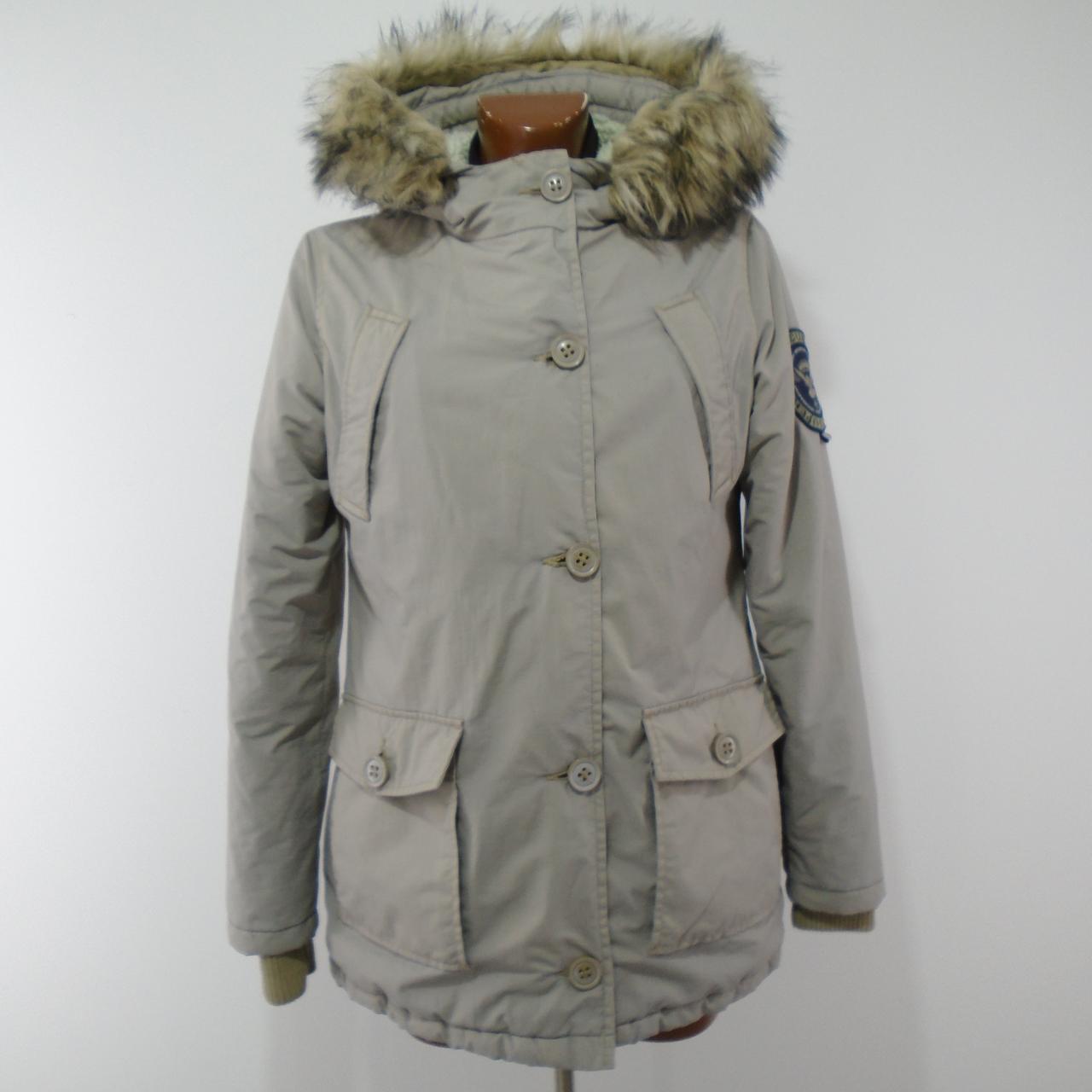 Damenparka Superdry. Grau. M. Gebraucht. Gut