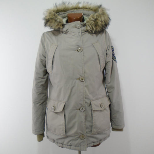 Women's Parka Superdry. Grey. M. Used. Good