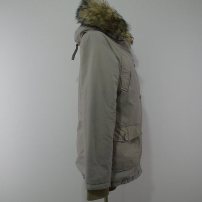 Parka de mujer Superdry. Gris. M. Usado. Bien