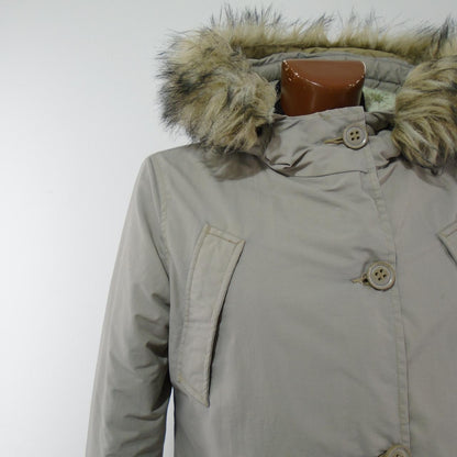 Women's Parka Superdry. Grey. M. Used. Good