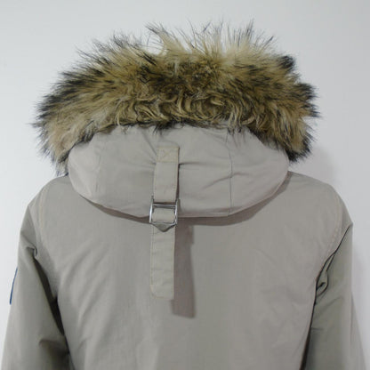 Parka de mujer Superdry. Gris. M. Usado. Bien