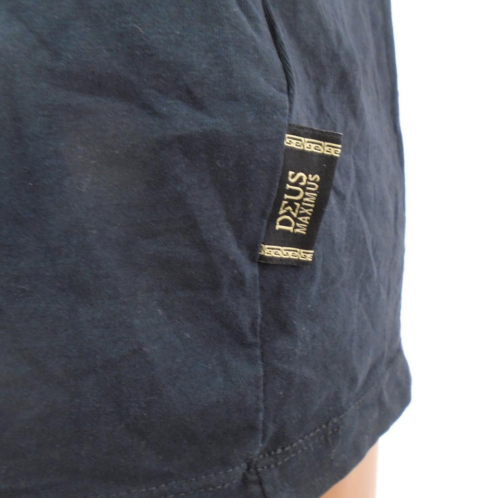 Men's T-Shirt Deus Maximus. Black. L. Used. Good