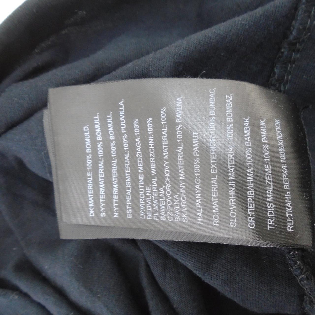 Men's T-Shirt Deus Maximus. Black. L. Used. Good