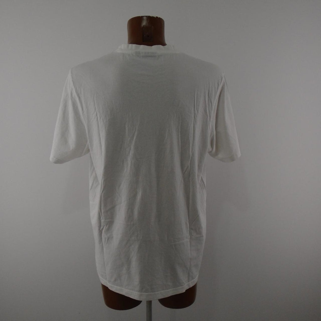 Men's T-Shirt fila. White. XXL. Used. Good