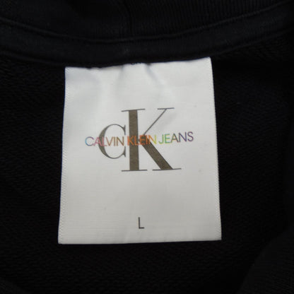 Sudadera con capucha para mujer Calvin Klein. Negro. L. Usado. Bien