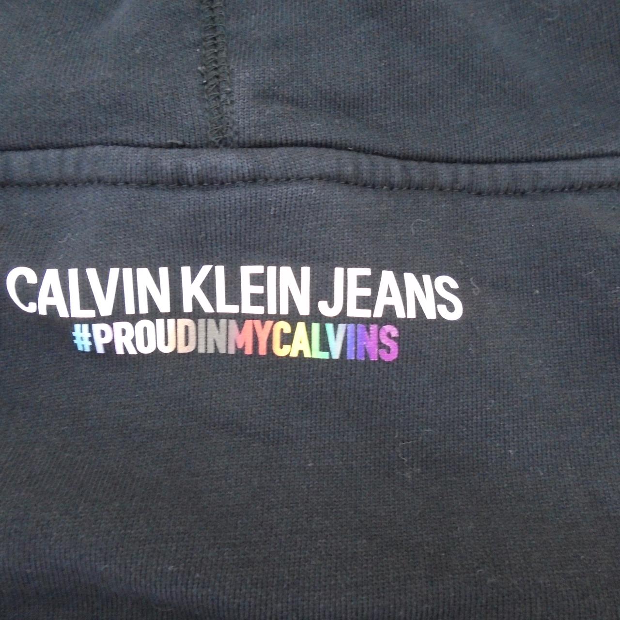 Women's Hoodie Calvin Klein. Black. L. Used. Good