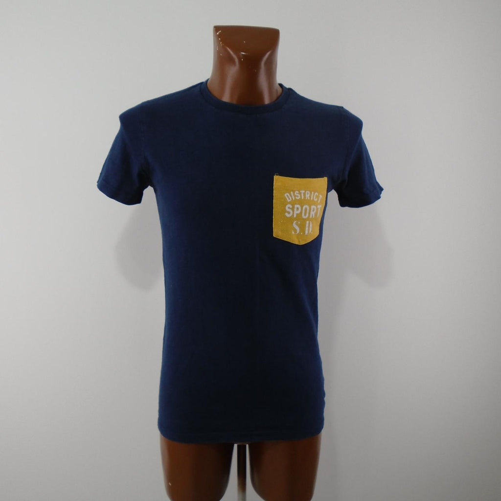 T-shirt Homme Superdry.  Bleu foncé.  S. Utilisé.  Bien