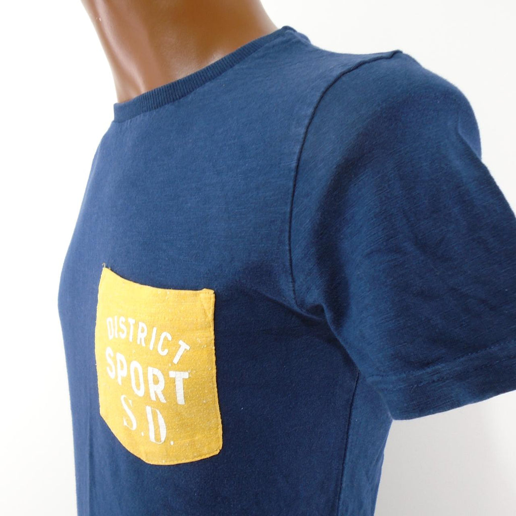 T-shirt Homme Superdry.  Bleu foncé.  S. Utilisé.  Bien