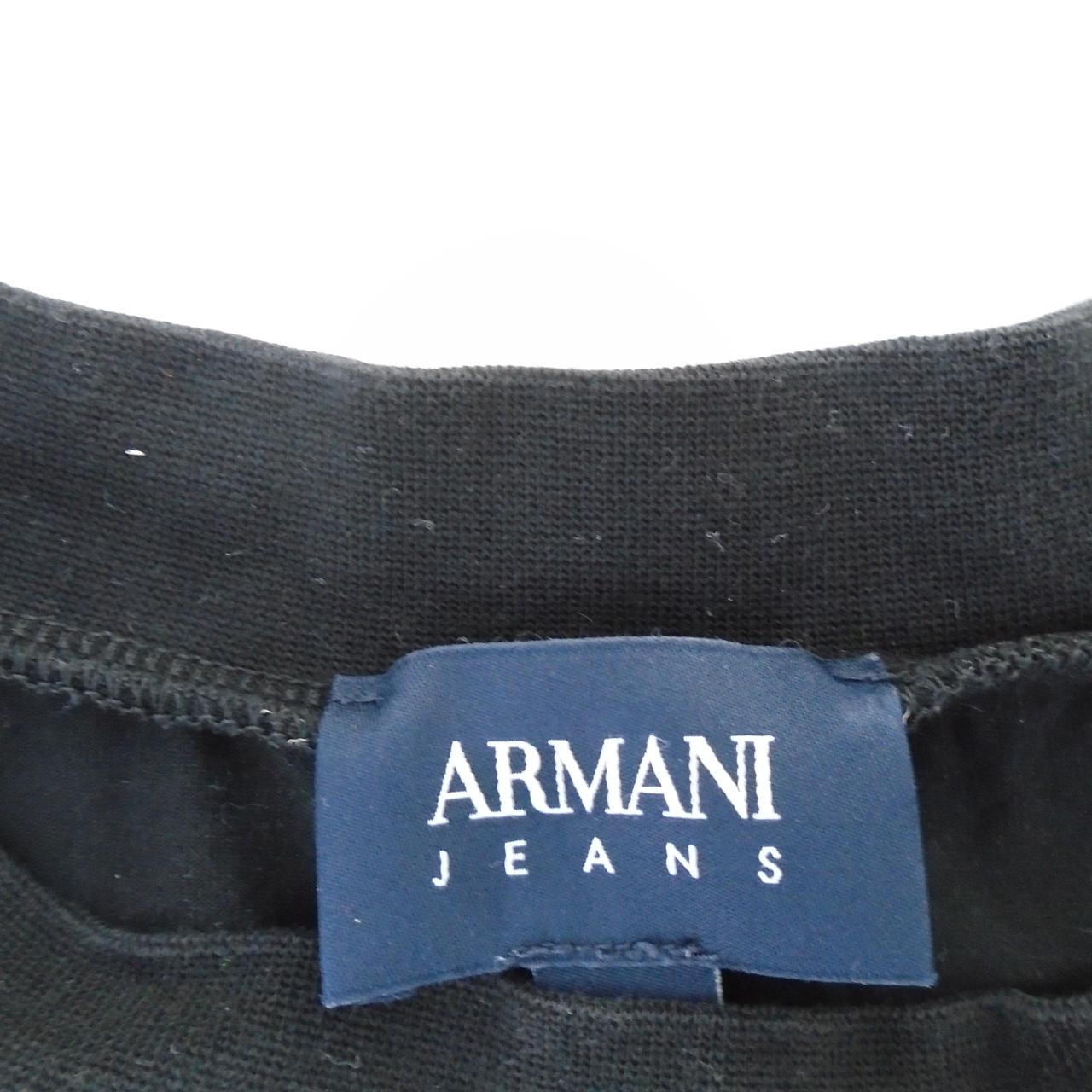 Women's T-Shirt Armani Jeans. Black. M. Used. Very good