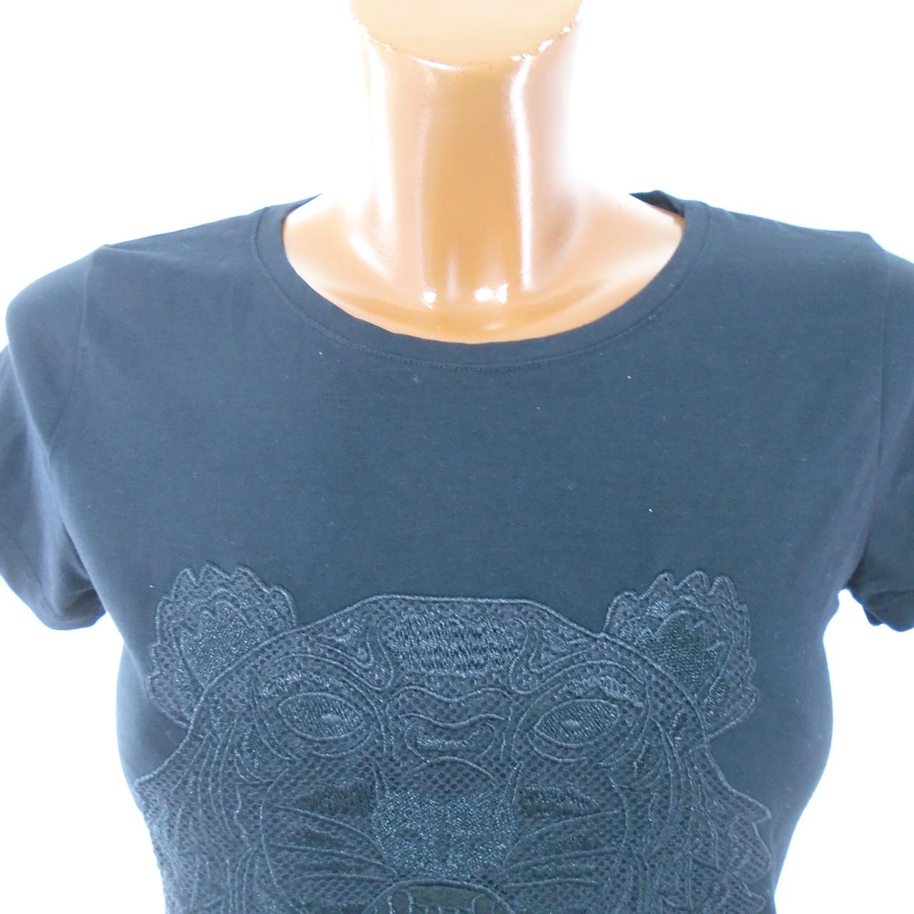 Camiseta Mujer Kenzo. Negro. L. Usado. Bien