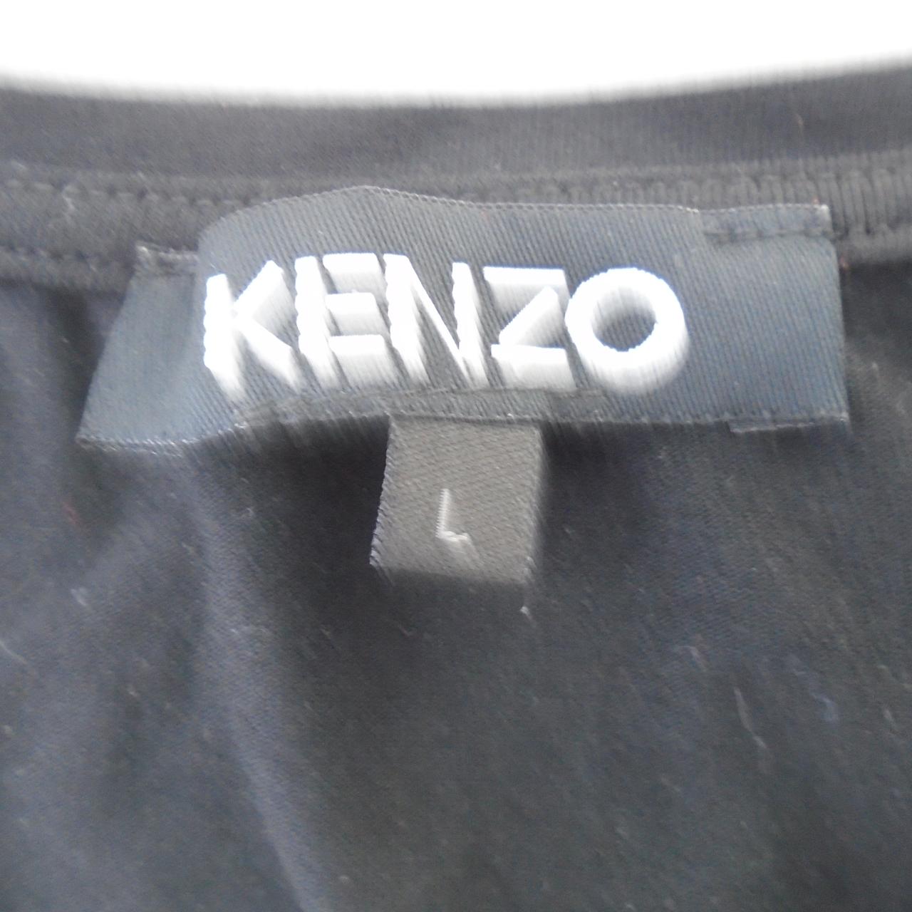 Camiseta Mujer Kenzo. Negro. L. Usado. Bien