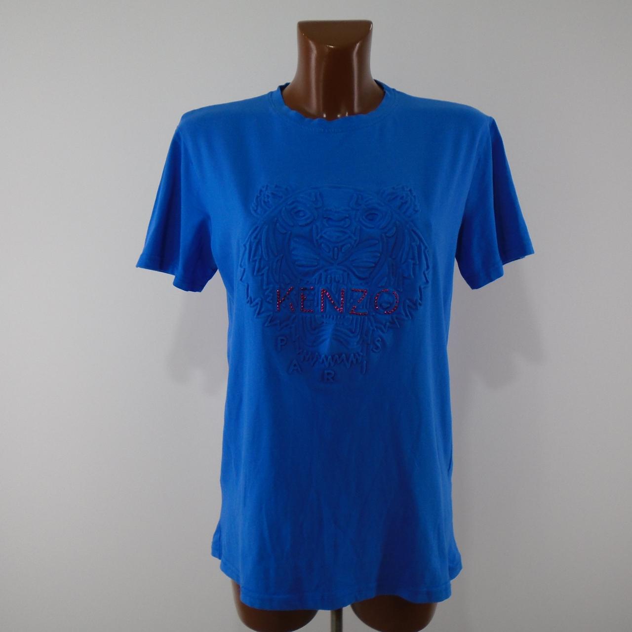 Women's T-Shirt Kenzo. Blue. L. Used. Good