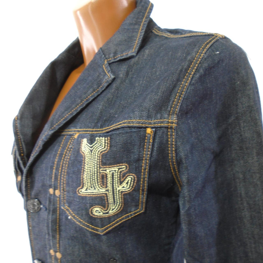 Chaqueta Mujer Lois. Azul oscuro. S. Usado. Bien