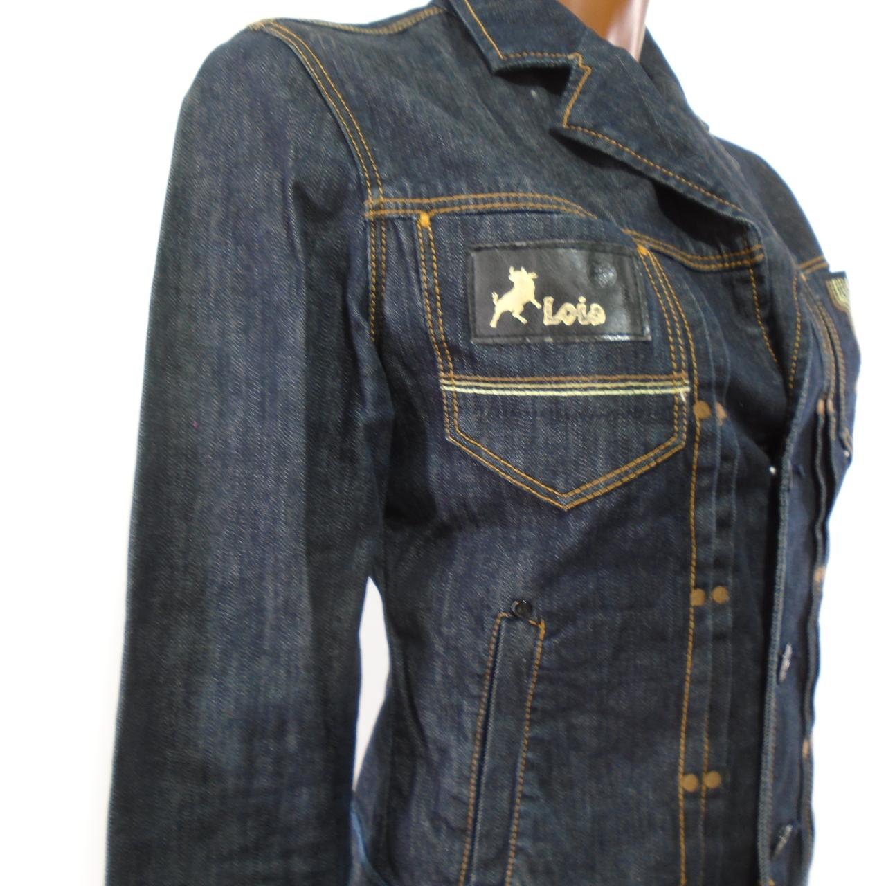 Chaqueta Mujer Lois. Azul oscuro. S. Usado. Bien