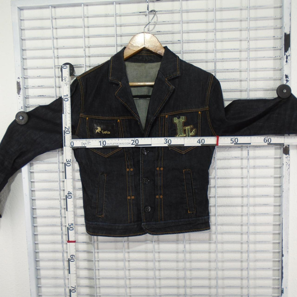 Chaqueta Mujer Lois. Azul oscuro. S. Usado. Bien
