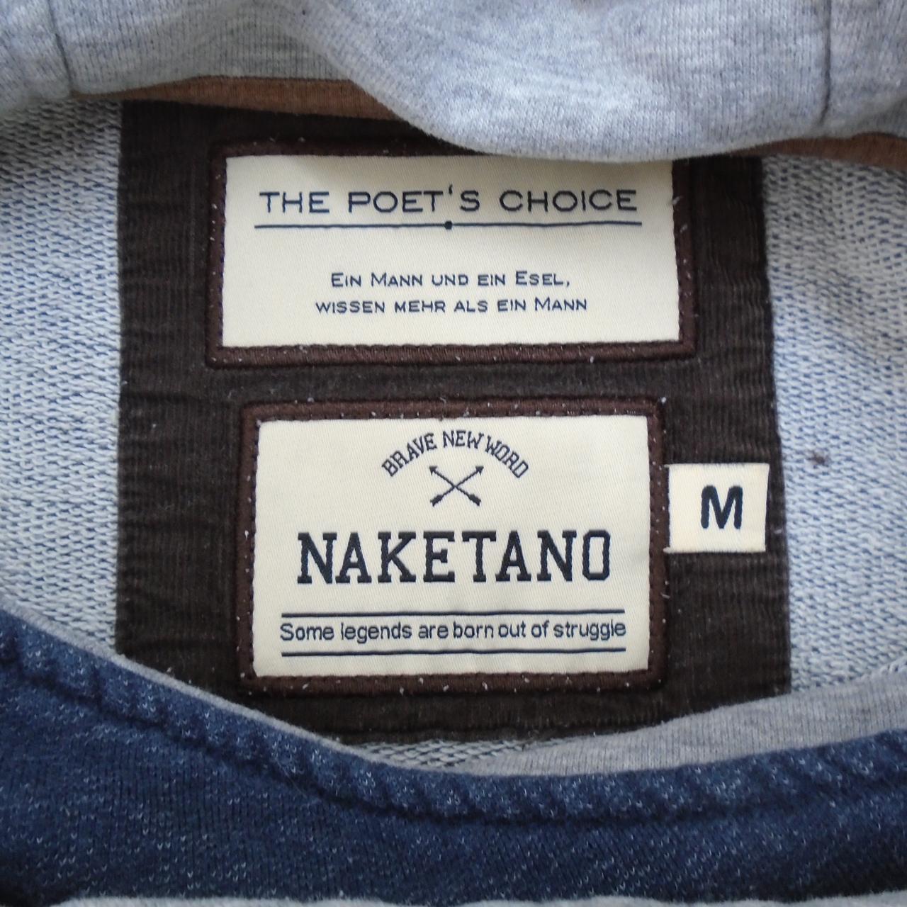 Women's Hoodie Naketano. Dark blue. M. Used. Good