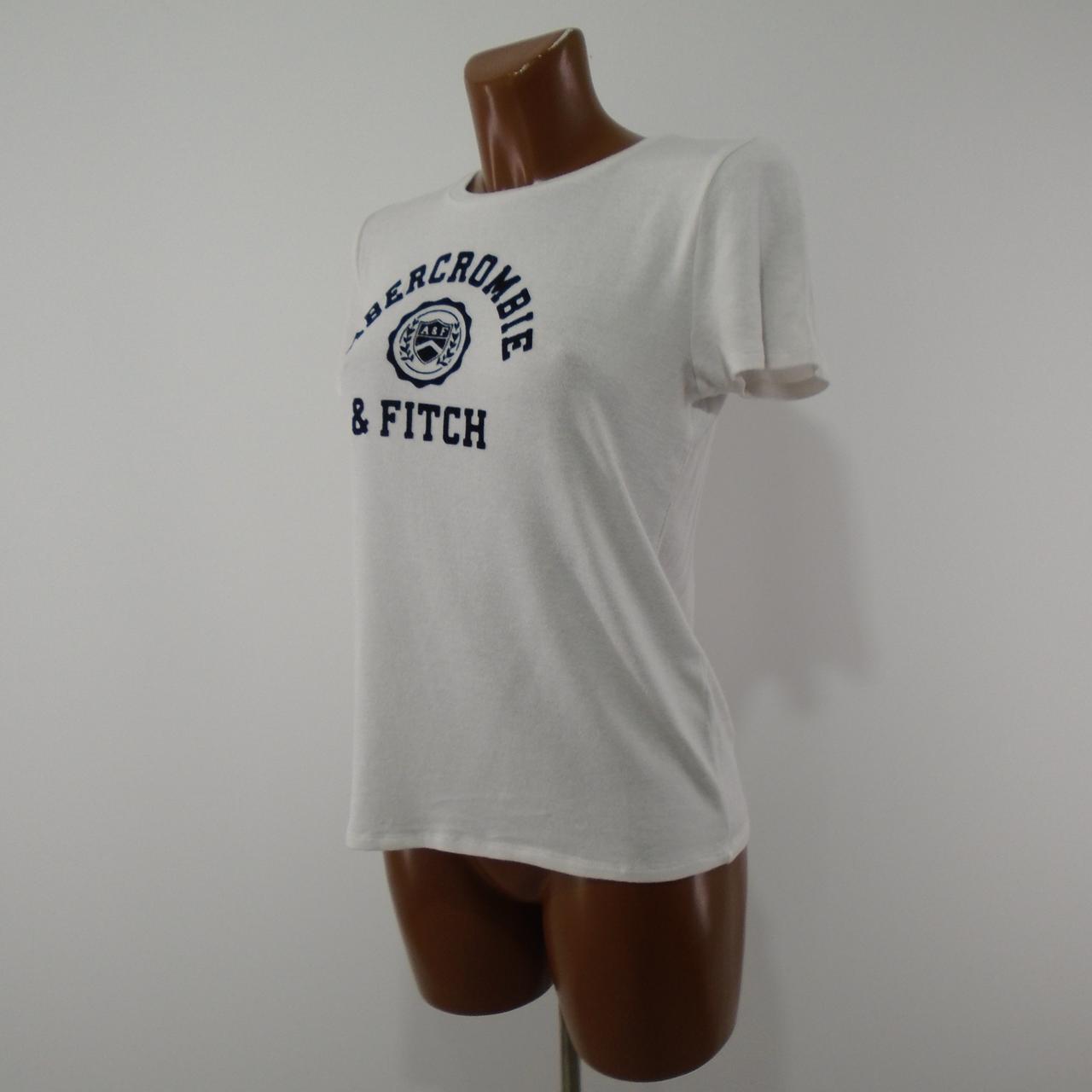 Camiseta mujer Abercrombie &amp; Fitch. Blanco. M. Usado. Bien