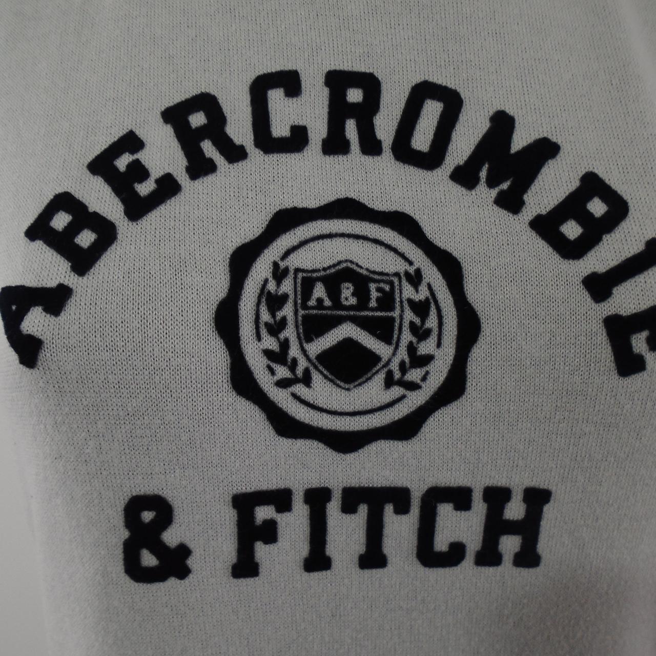 Damen T-Shirt Abercrombie &amp; Fitch. Weiß. M. Gebraucht. Gut
