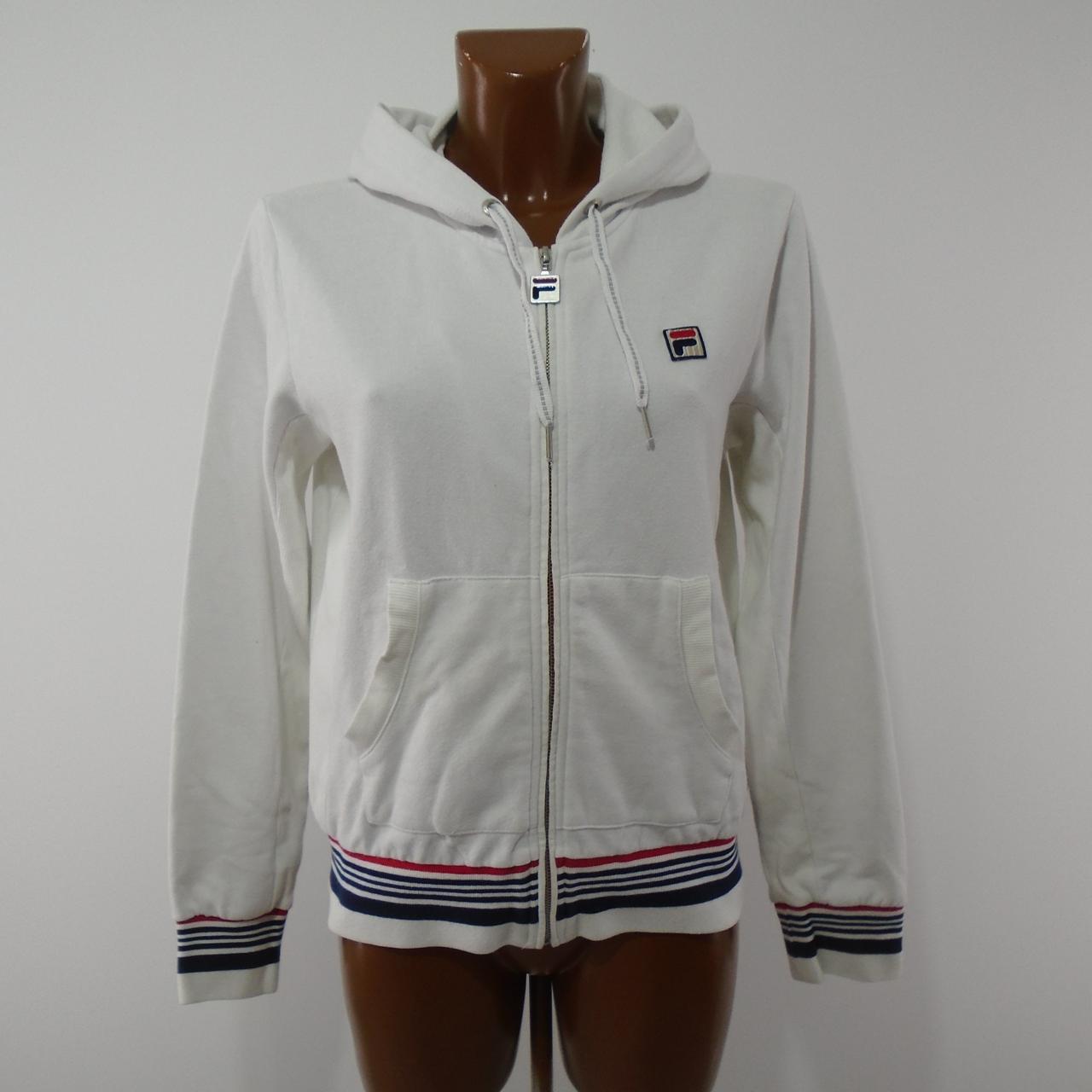 Women's Hoodie Fila. White. L. Used. Good