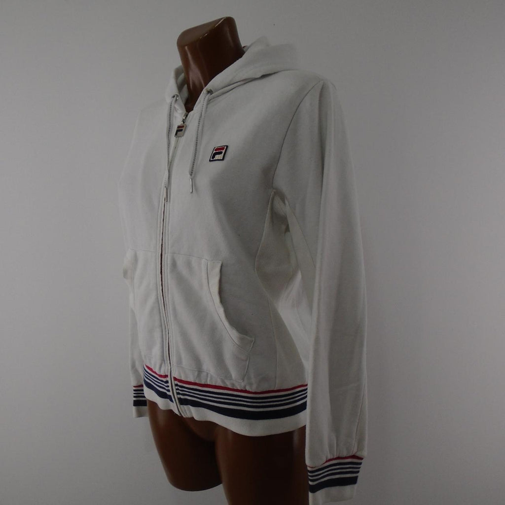 Women's Hoodie Fila. White. L. Used. Good